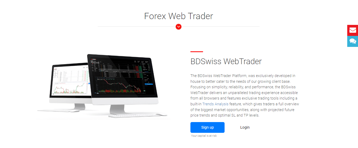 BDSwiss Web Trader
