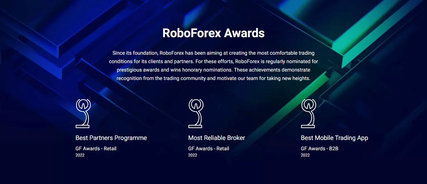 RoboForex Awards and Recognition
