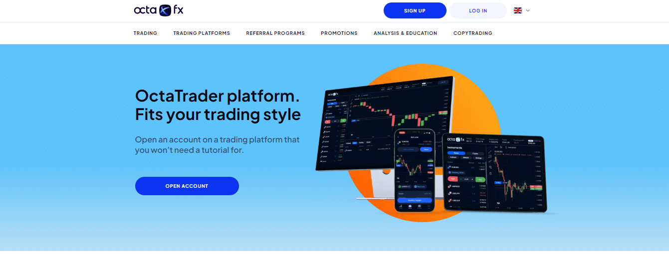 OctaFX Proprietary App