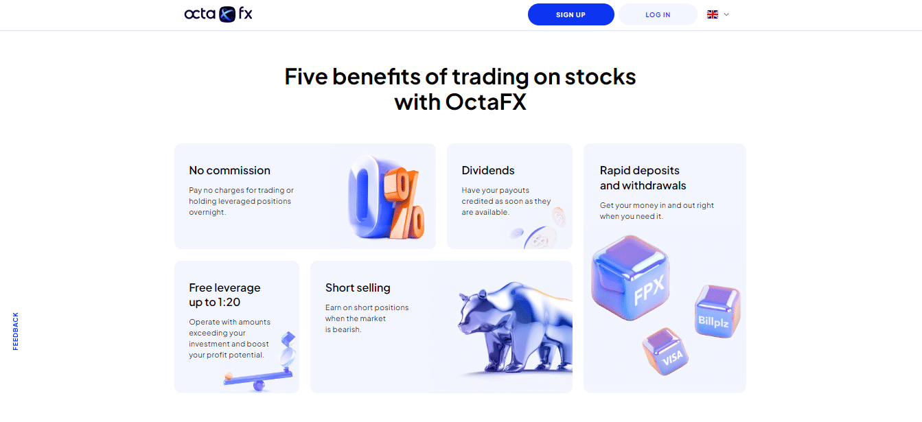 OctaFX Trading and Non-Trading Fees